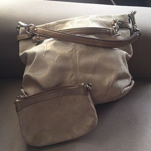 TWO FOR ONE!!!! Coach purse and wallet!!
